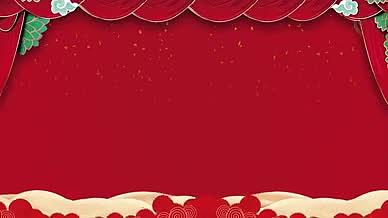 PrAe双工程红色喜庆鼠年新年全包遮罩视频的预览图